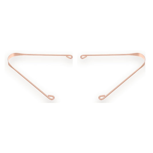 Copper Tongue Scraper – 2-Pack + Travel Pouch